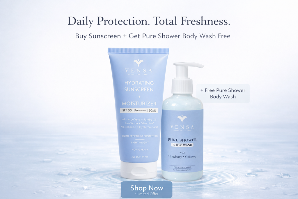 Buy Sunscreen and  get Free Body Wash