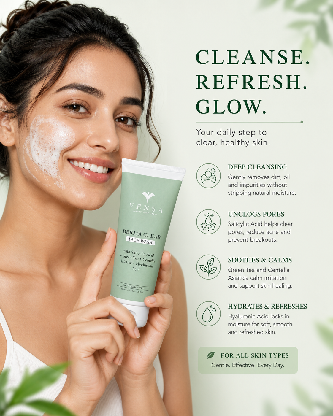 Derma Clear Face wash