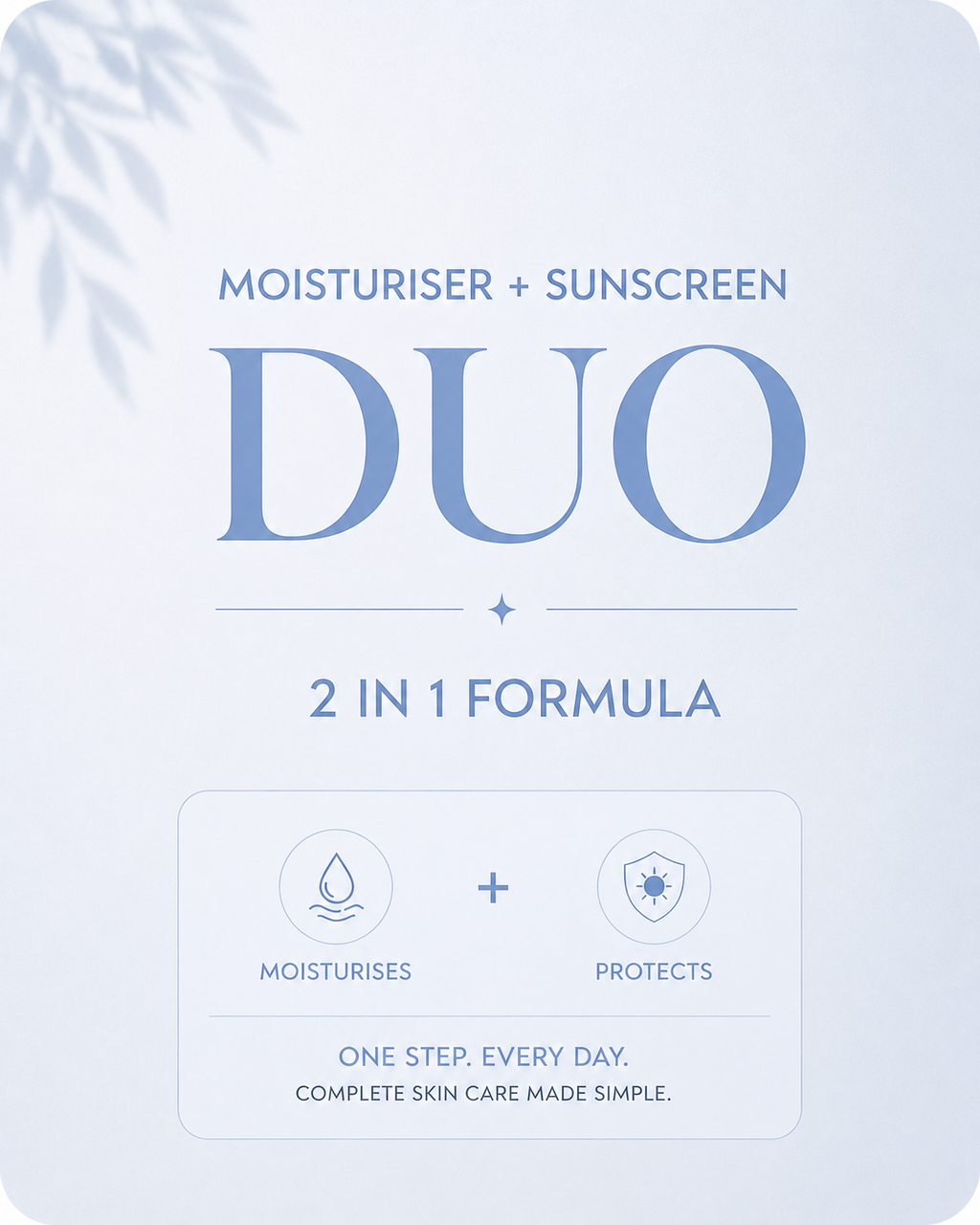 Hydrating Sunscreen + Moisturiser